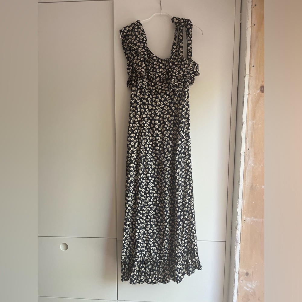 Ganni Floral Ruffle Dress - Picture 4 of 5